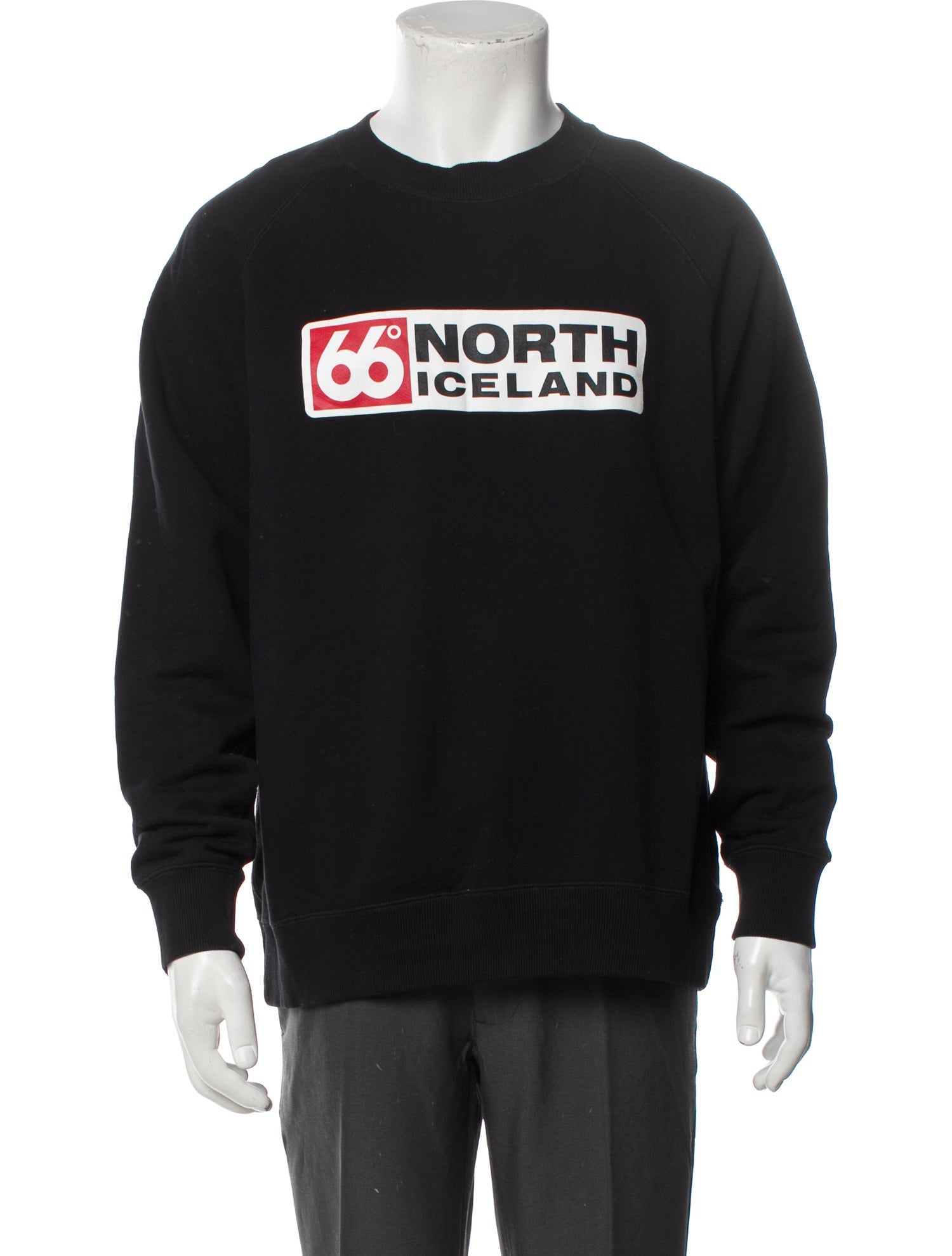 66°North 66 North Graphic Print Crew Neck Sweatshirt