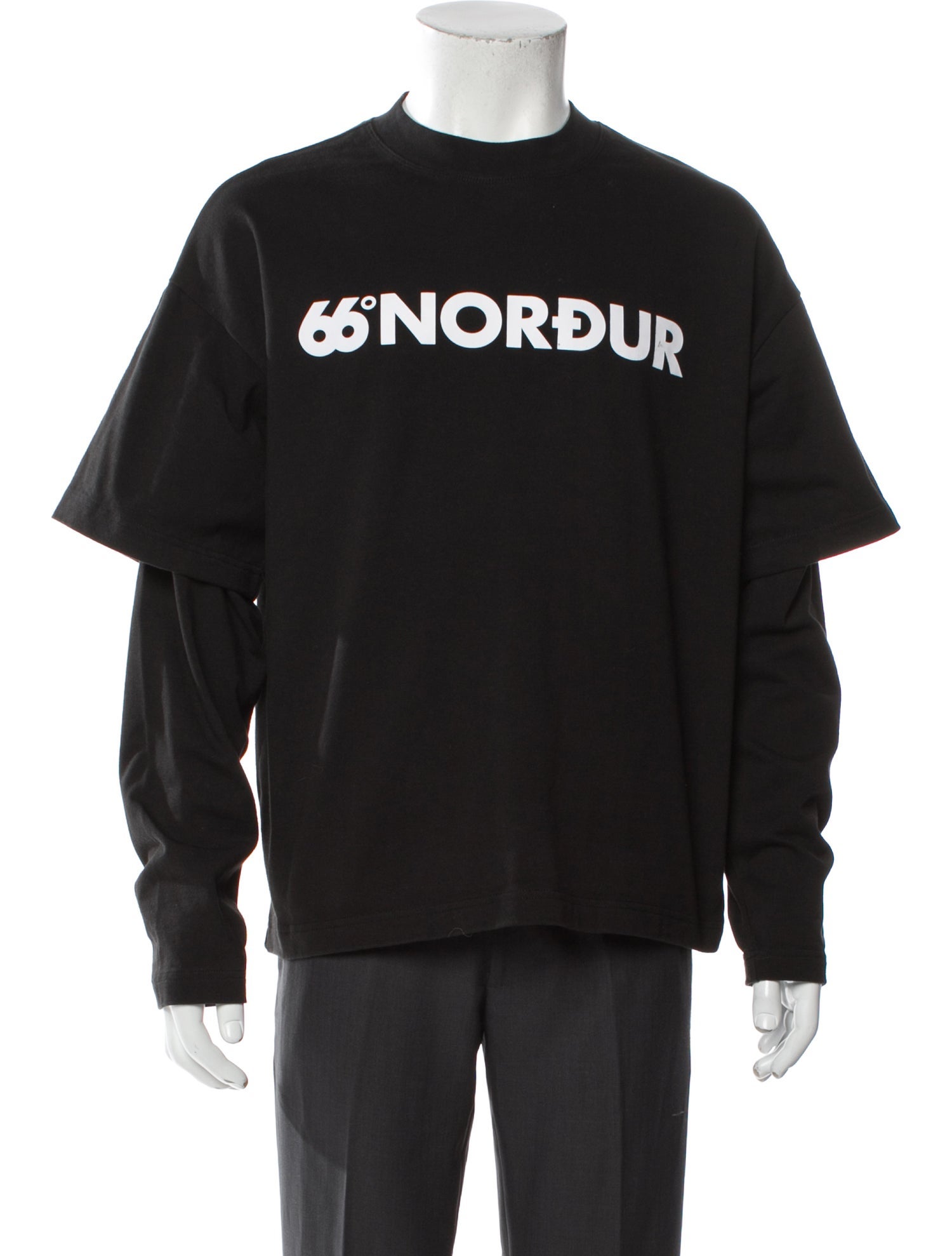 66°North 66 North Graphic Print Crew Neck T-Shirt