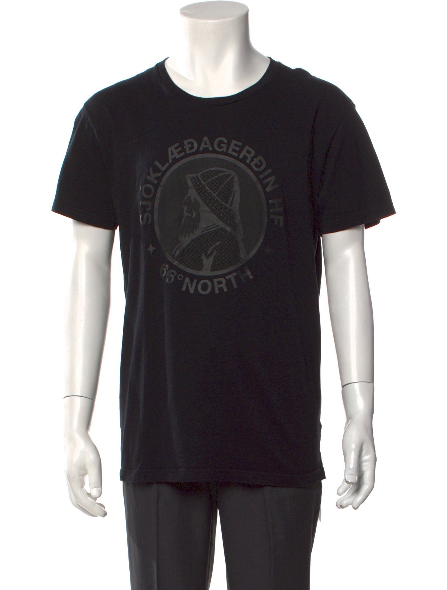 66°North 66 North Graphic Print Crew Neck T-Shirt