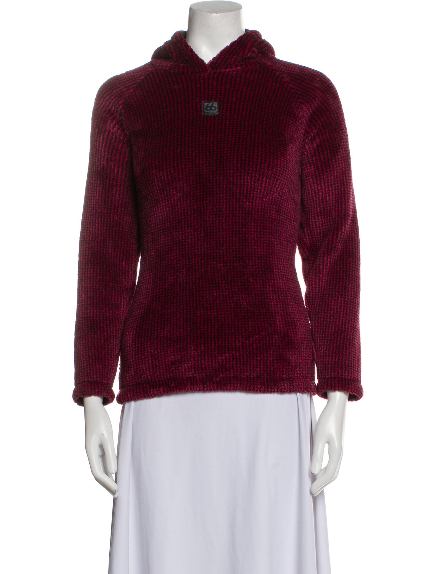 66°North 66 North Tweed Pattern Turtleneck Sweatshirt