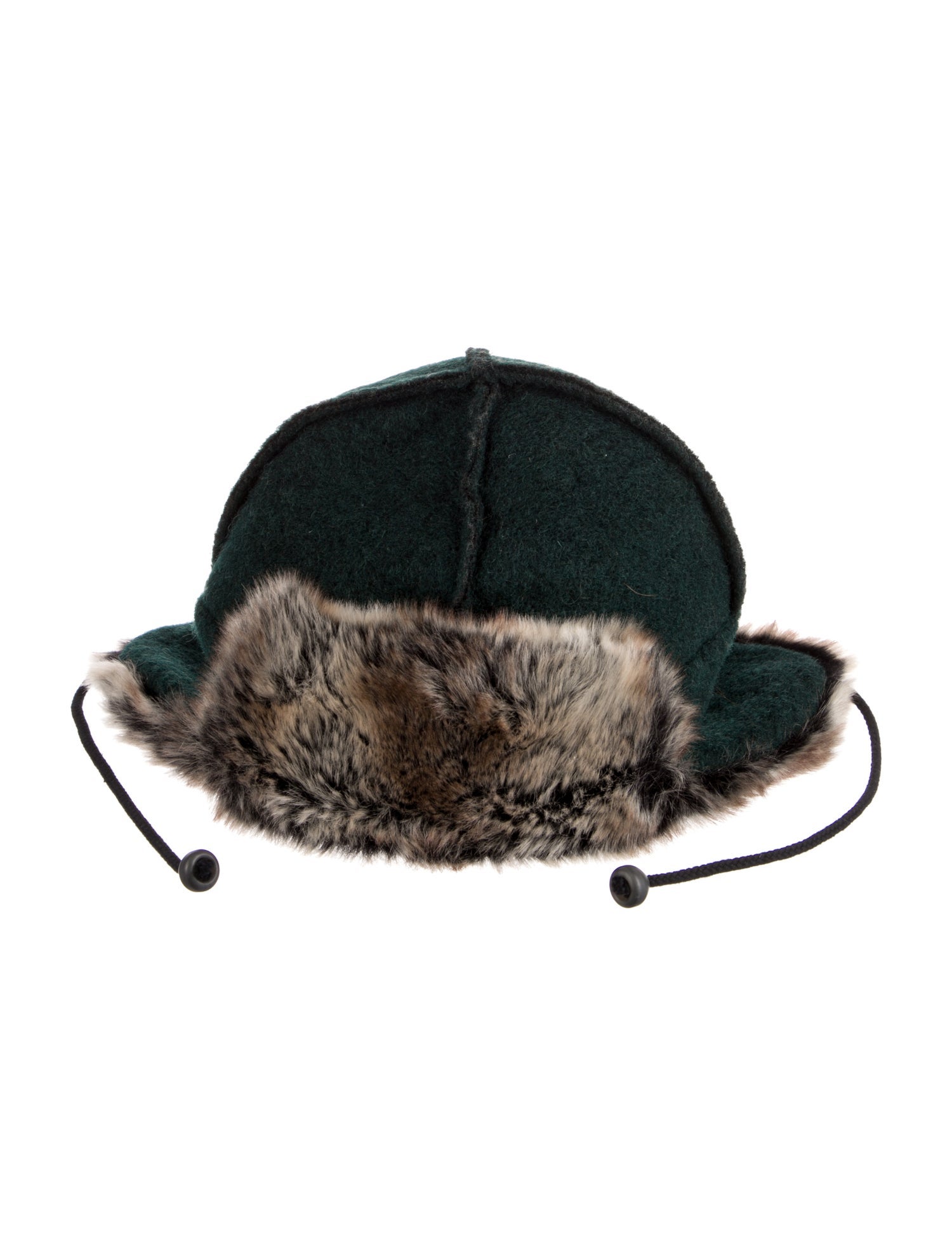 66°North Fur Trim Virgin Wool Hat w/Tags