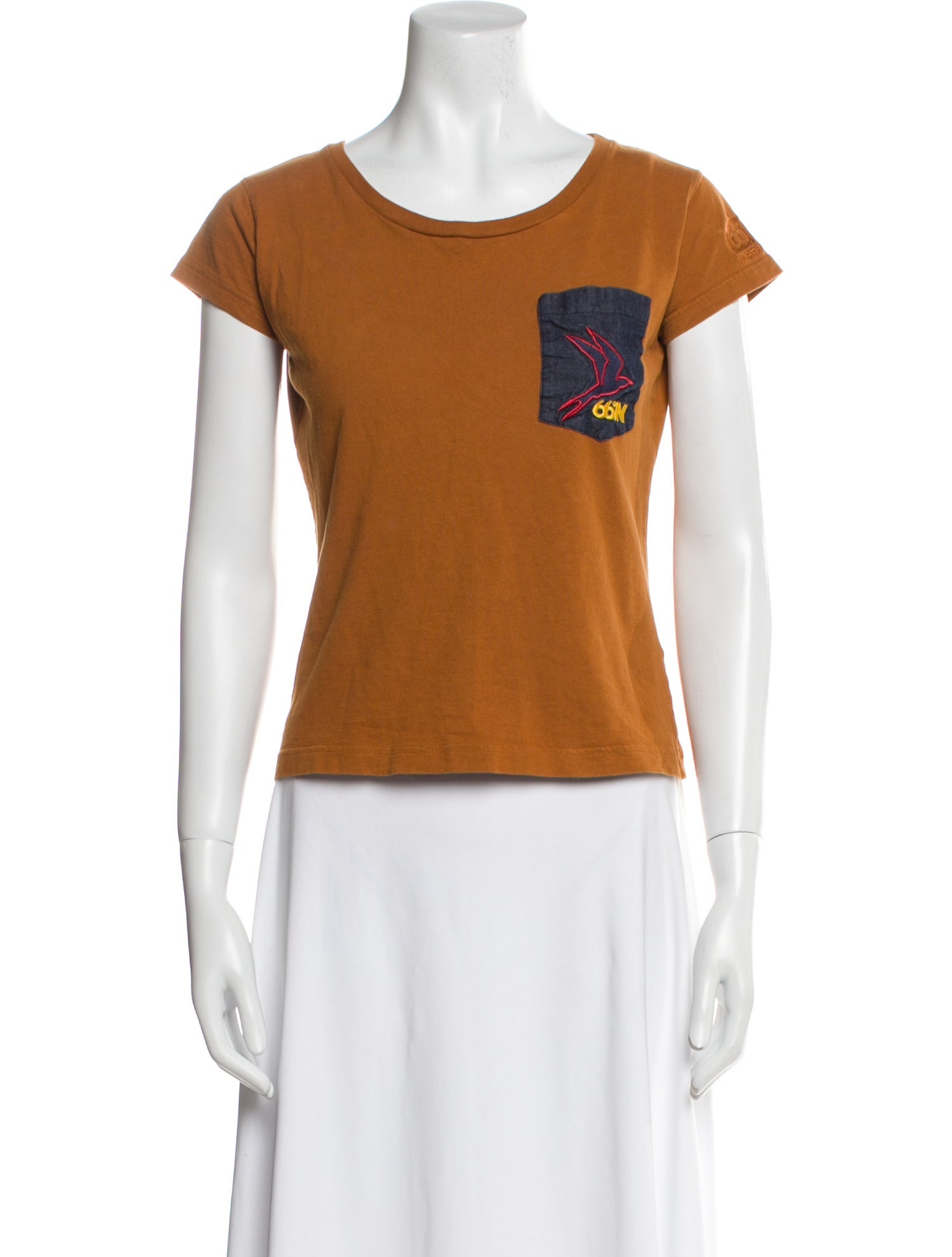 66°North Graphic Print Scoop Neck T-Shirt