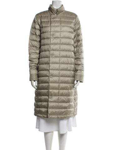 Pre-owned 66°north Nylon Down Coat In Neutral