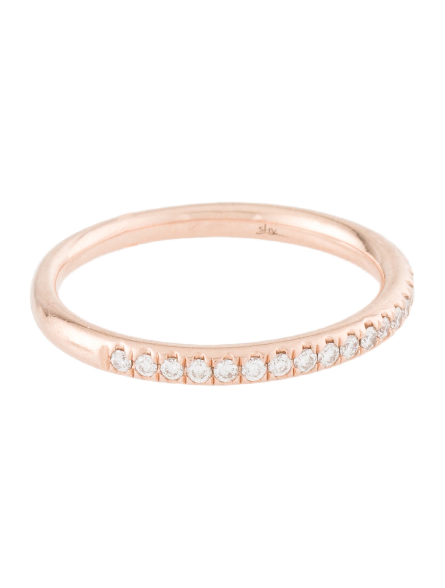 Shy Creation 14K Diamond Band