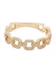 Shy Creation 14K Diamond Link Ring