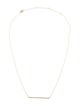 Shy Creation Shy Creation 14K Diamond Bar Necklace
