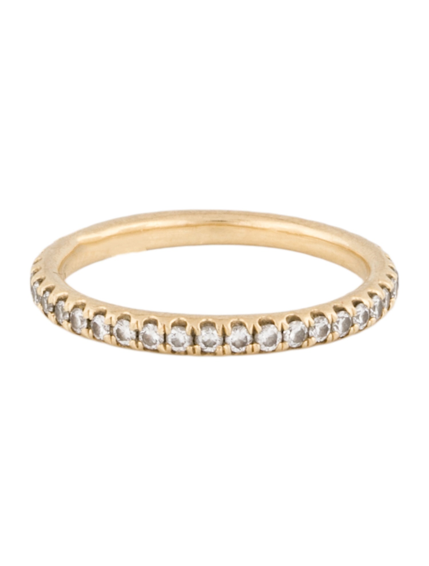 Shy Creation 14K Diamond Eternity Band