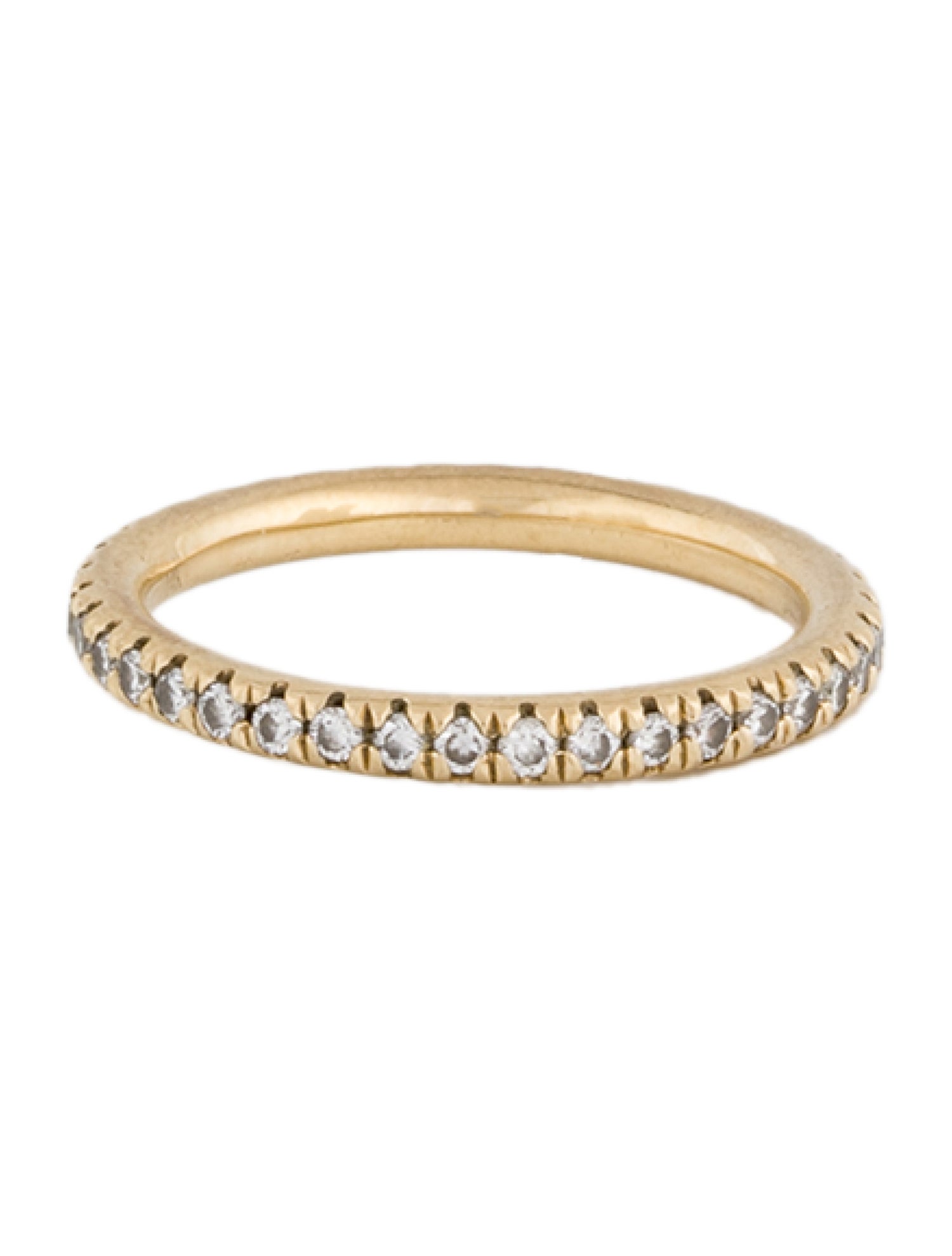 Shy Creation 14K Diamond Eternity Band