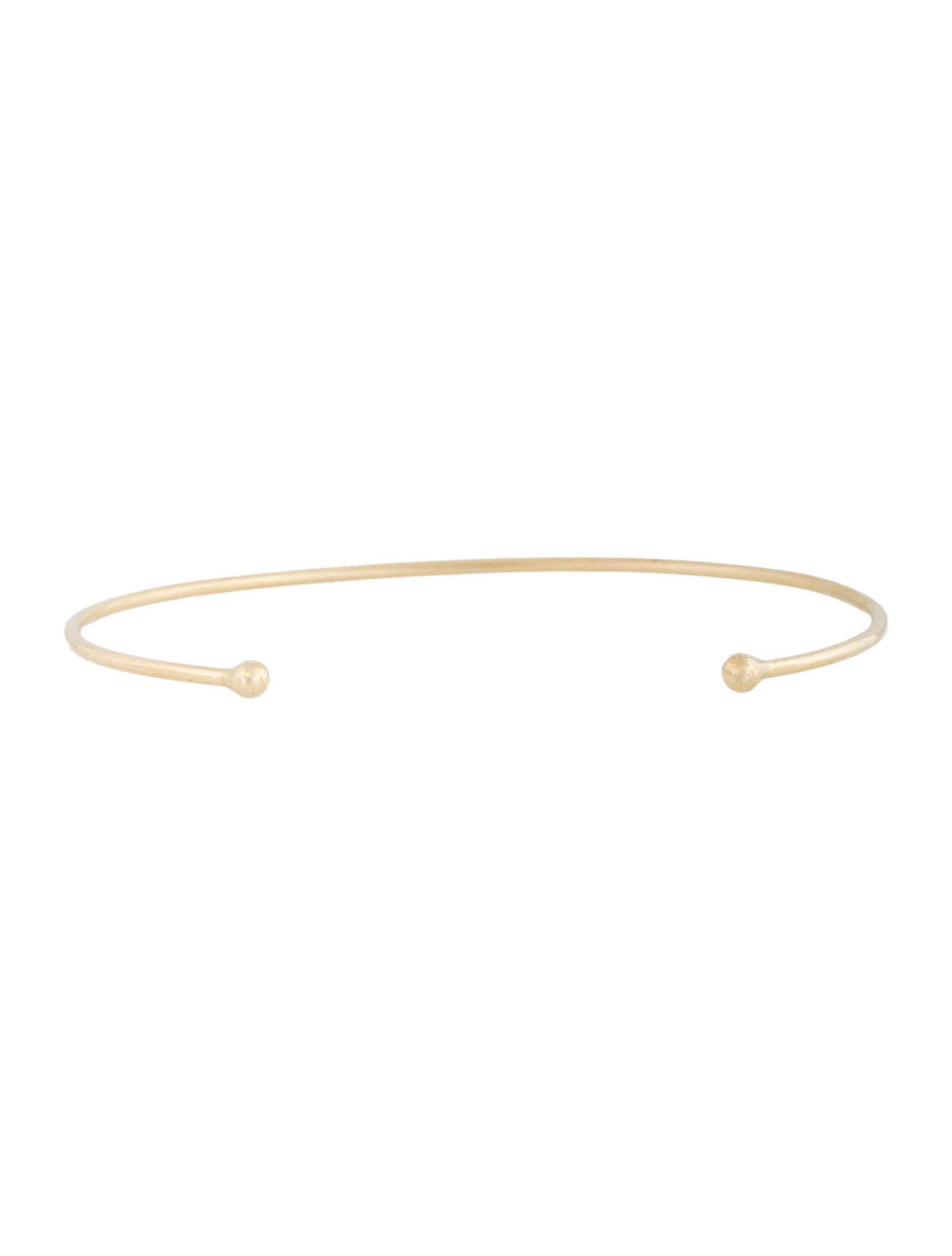 Shy Creation 14K Diamond Thin Cuff
