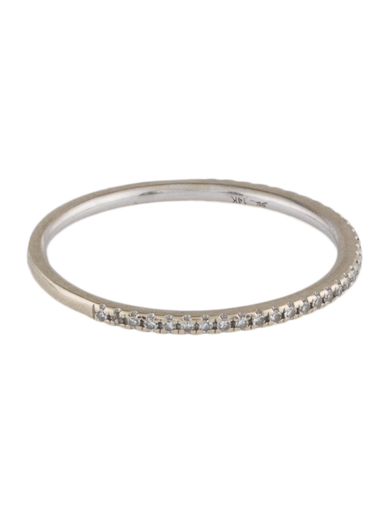Shy Creation 14K Diamond Half-Eternity Band