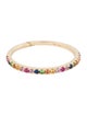 Shy Creation 14K Multistone Rainbow Band
