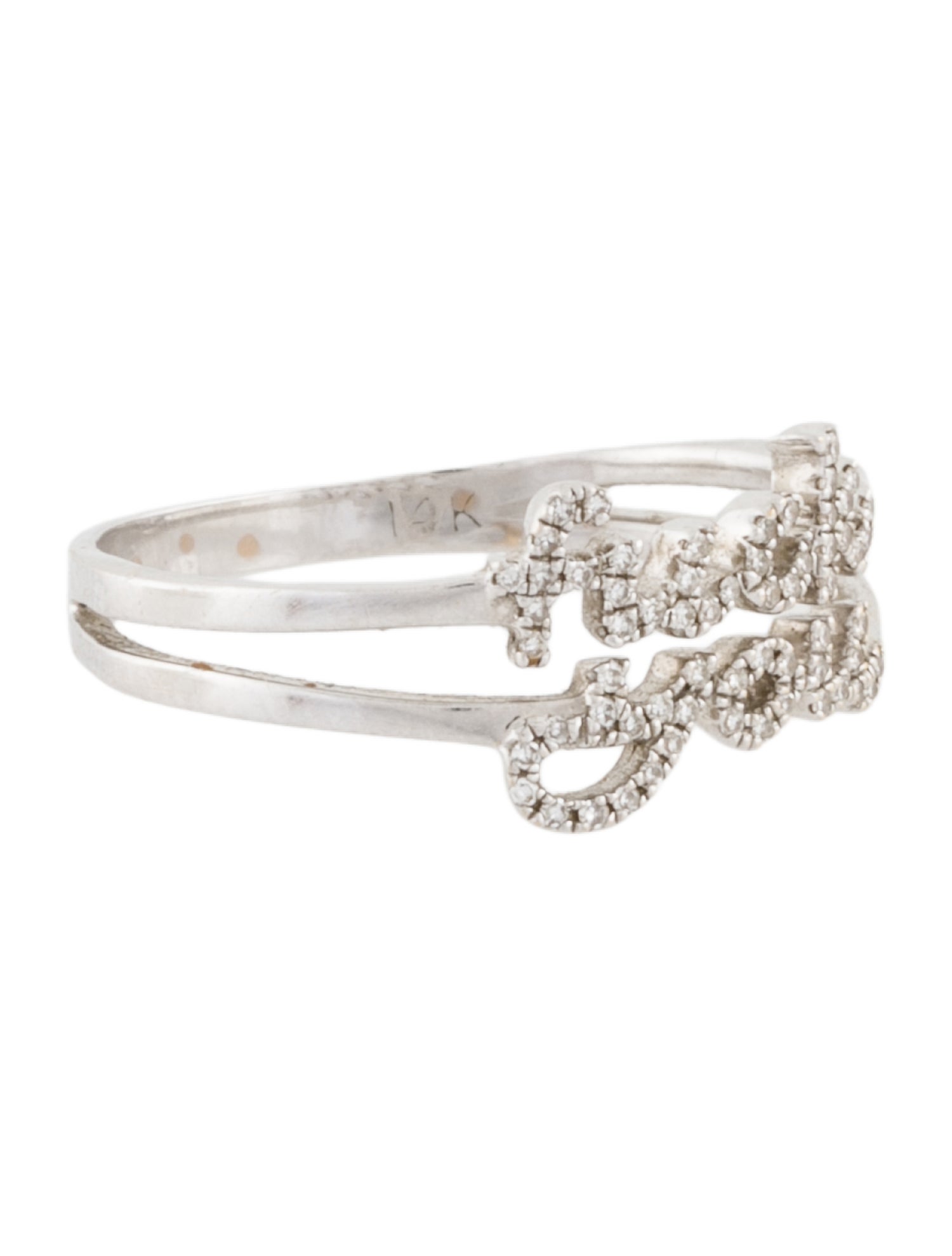 Shy Creation 14K Diamond Explicit Cocktail Ring