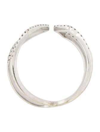 Shy Creation 14K Diamond Open Band