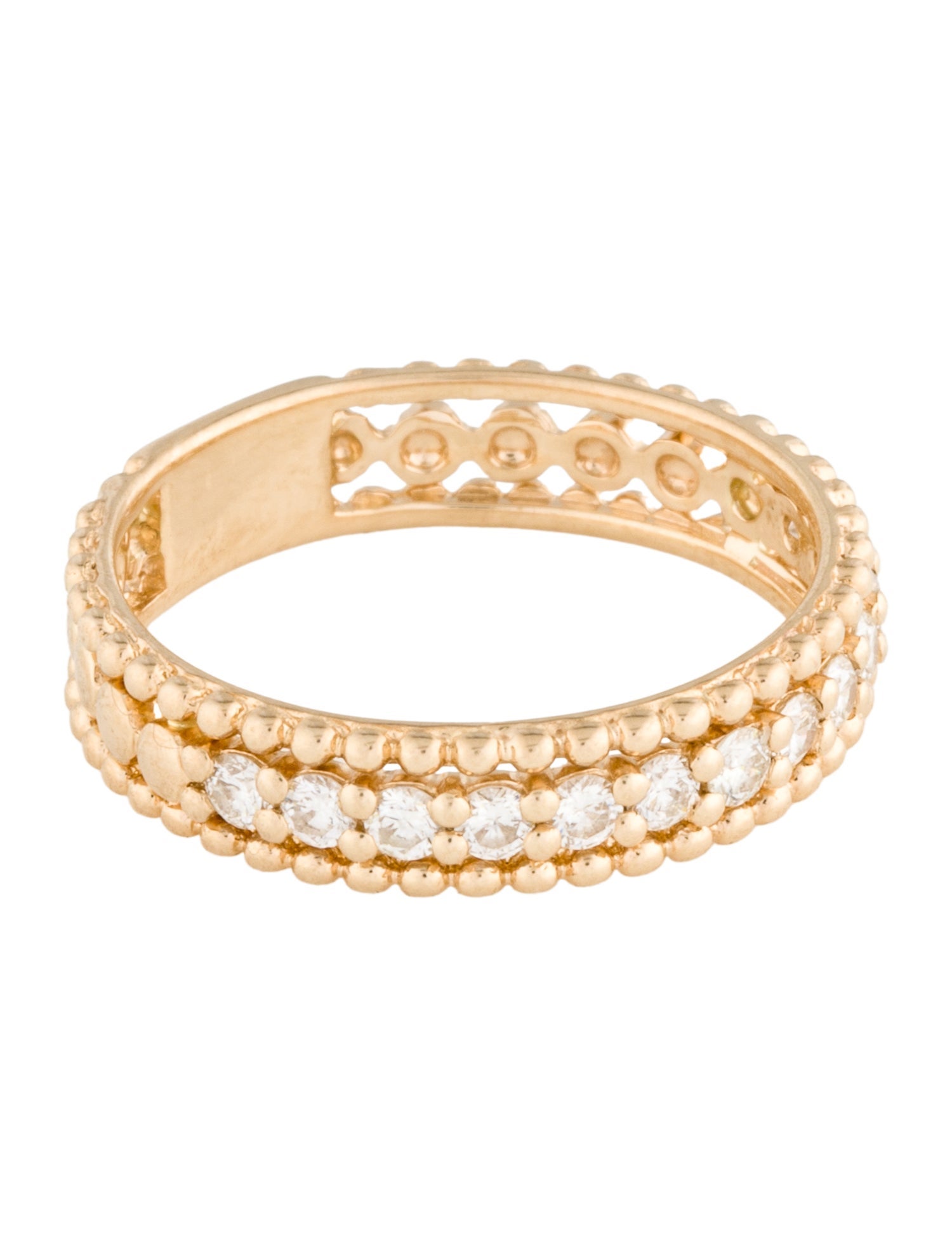 Shy Creation 14K Diamond Band