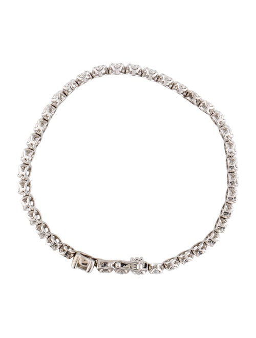 Shy Creation 14K 1.09ctw Diamond Tennis Bracelet