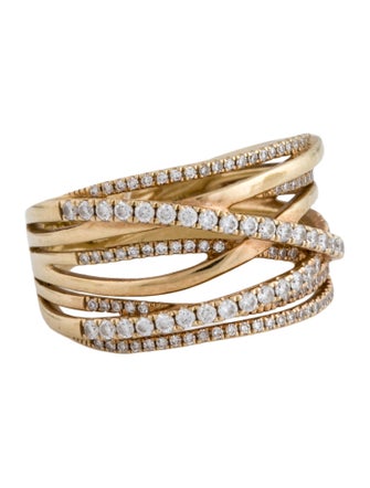 Shy Creation 14K Diamond Band