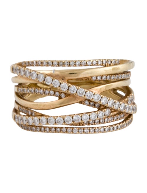 Shy Creation 14K Diamond Band