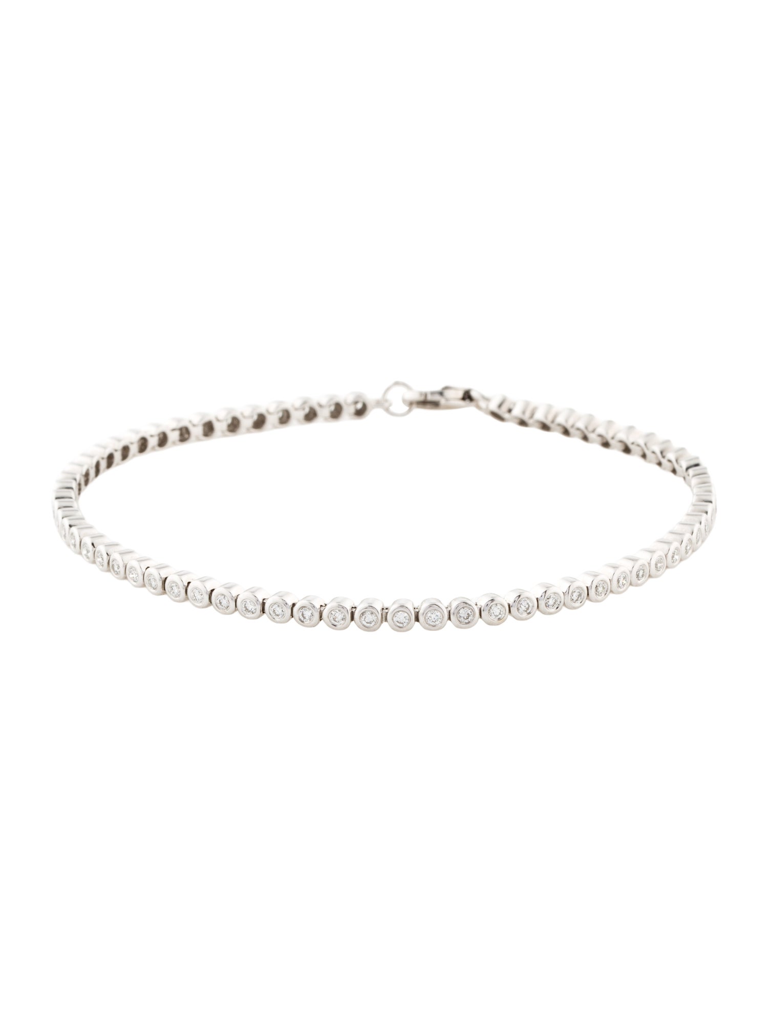Shy Creation 14K Diamond Tennis Bracelet