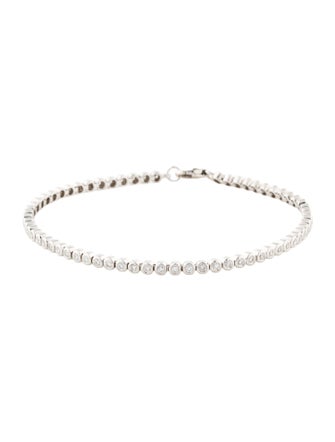 Shy Creation 14K Diamond Tennis Bracelet