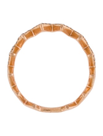 Shy Creation 14K Diamond Zig-Zag Band