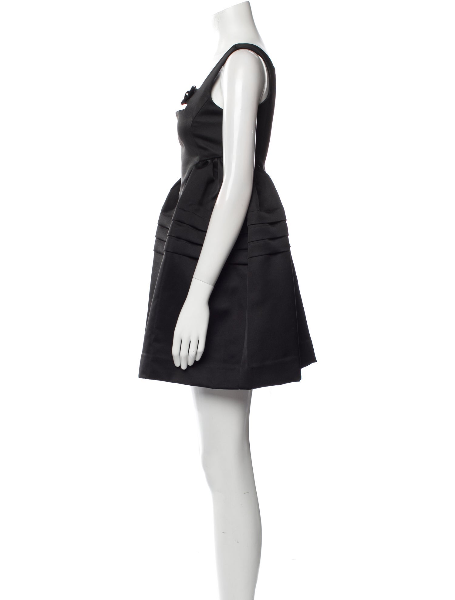 Shushu/tong Square Neckline Mini Dress