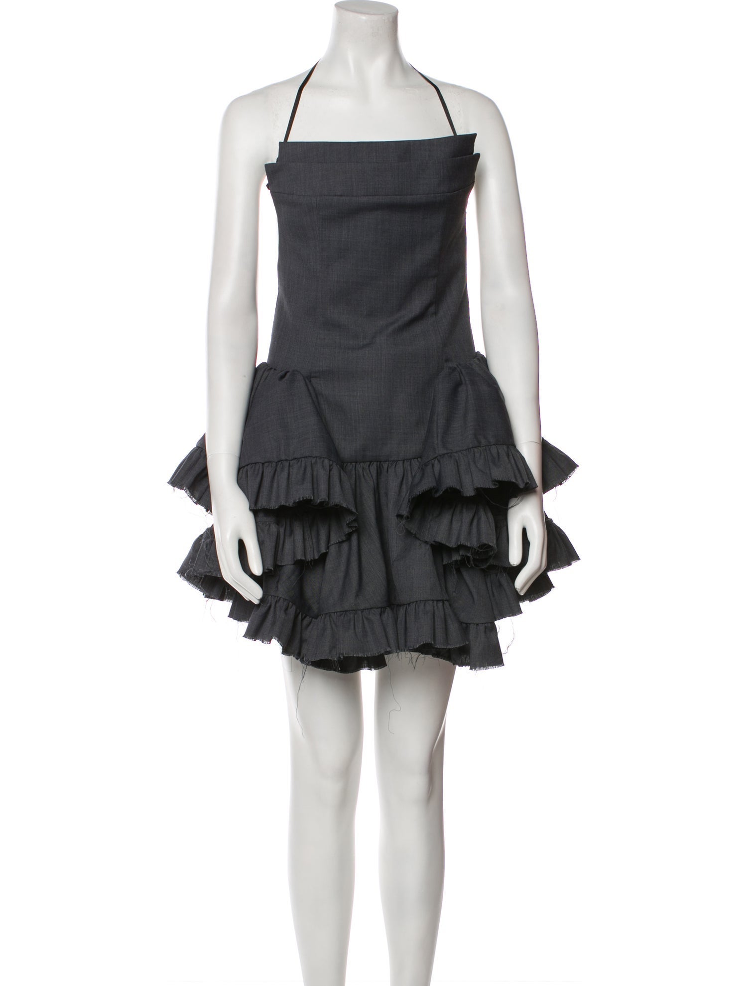 Shushu/tong Wool Mini Dress