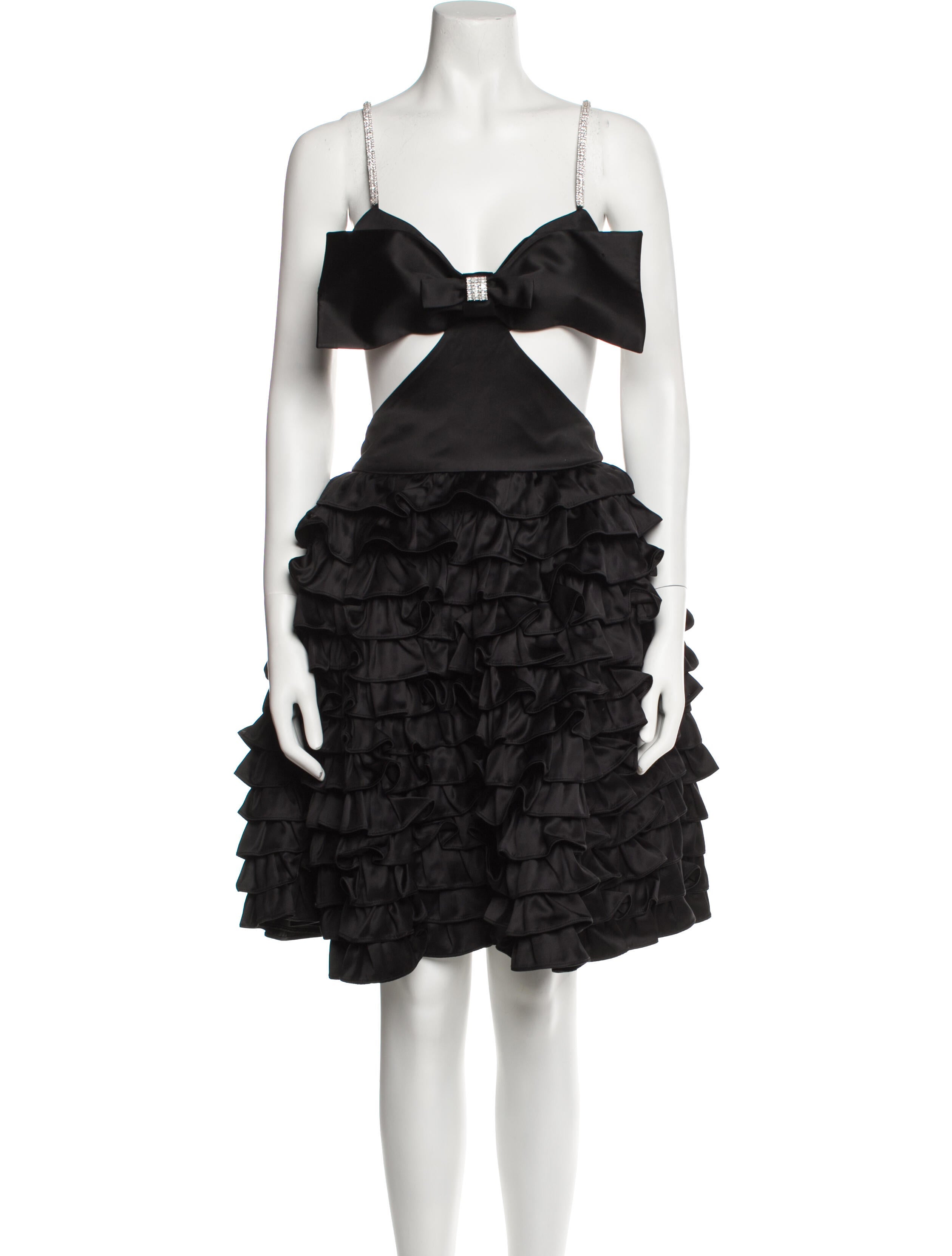 Shushu/tong V-Neck Knee-Length Dress