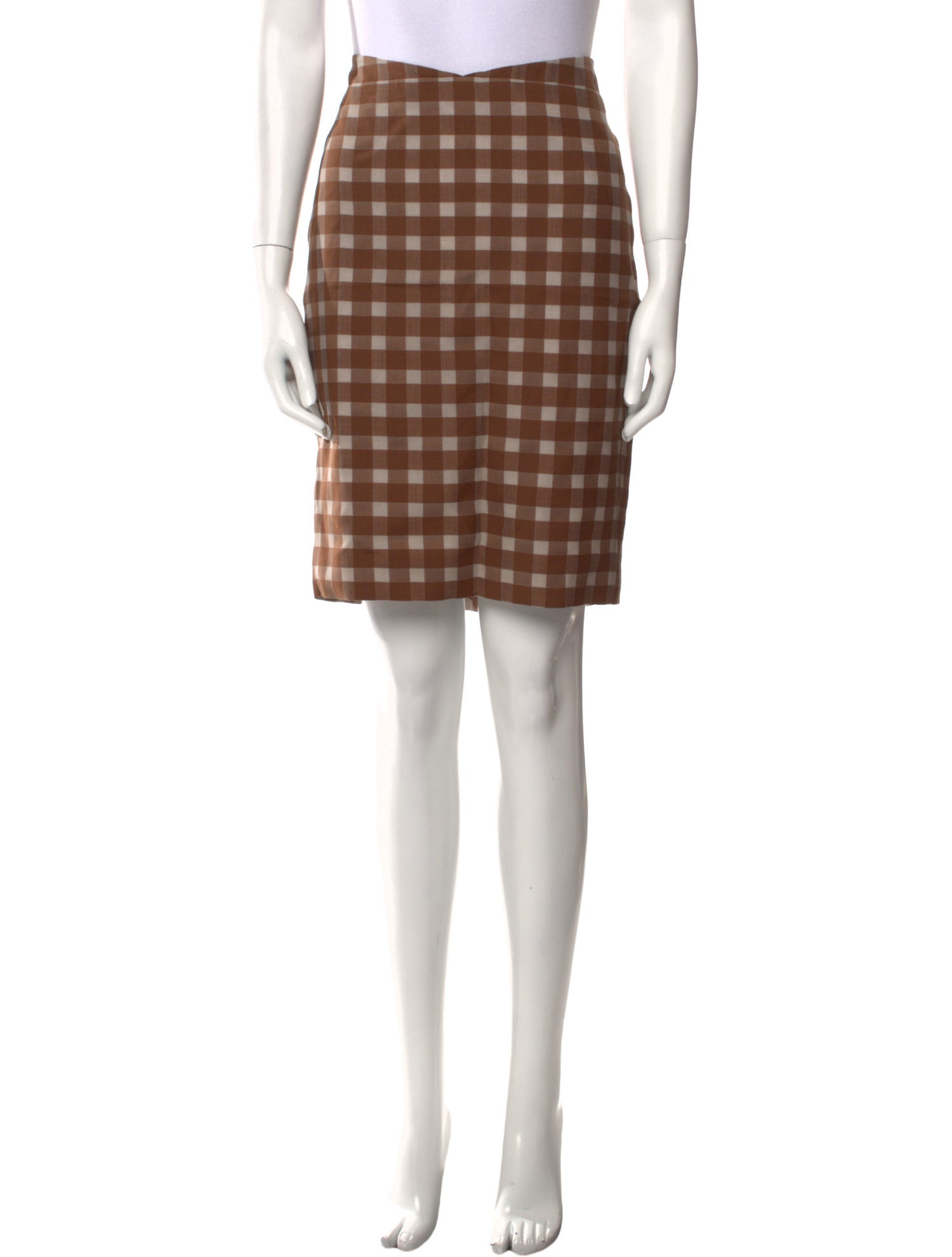 Shushu/tong Wool Knee-Length Skirt