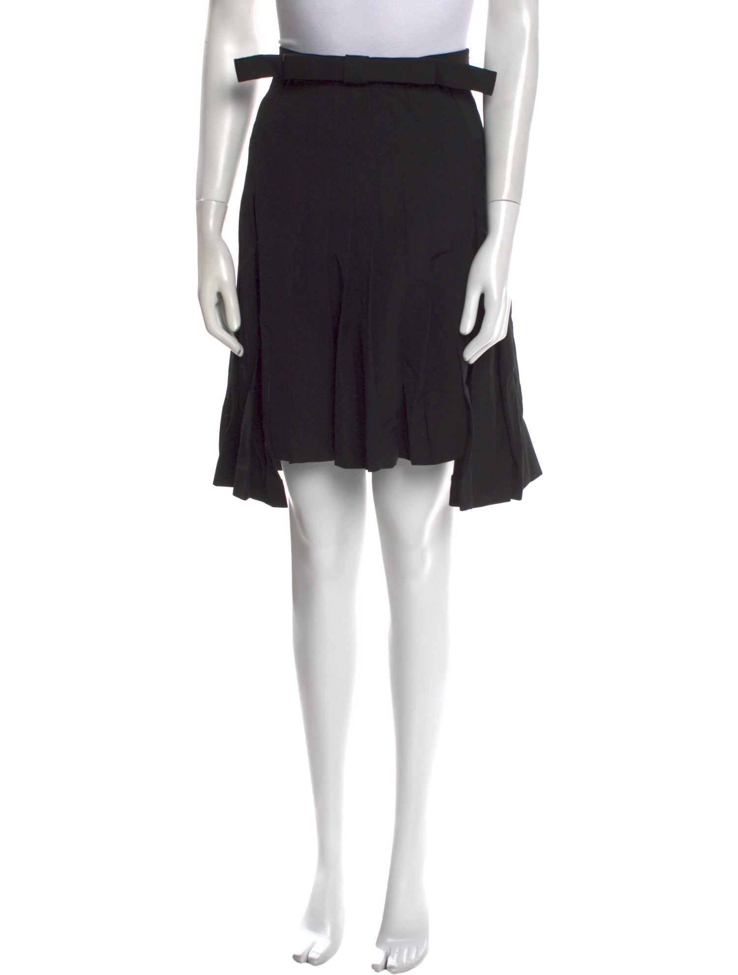 Shushu/tong Bow Accents Knee-Length Skirt w/ Tags