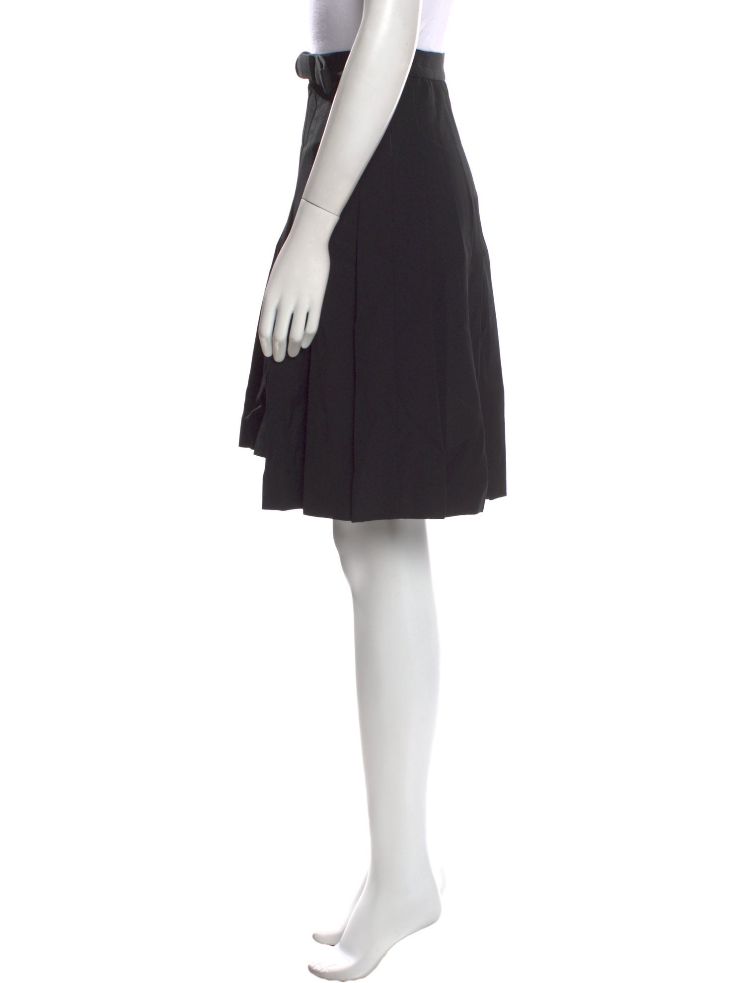 Shushu/tong Bow Accents Knee-Length Skirt w/ Tags