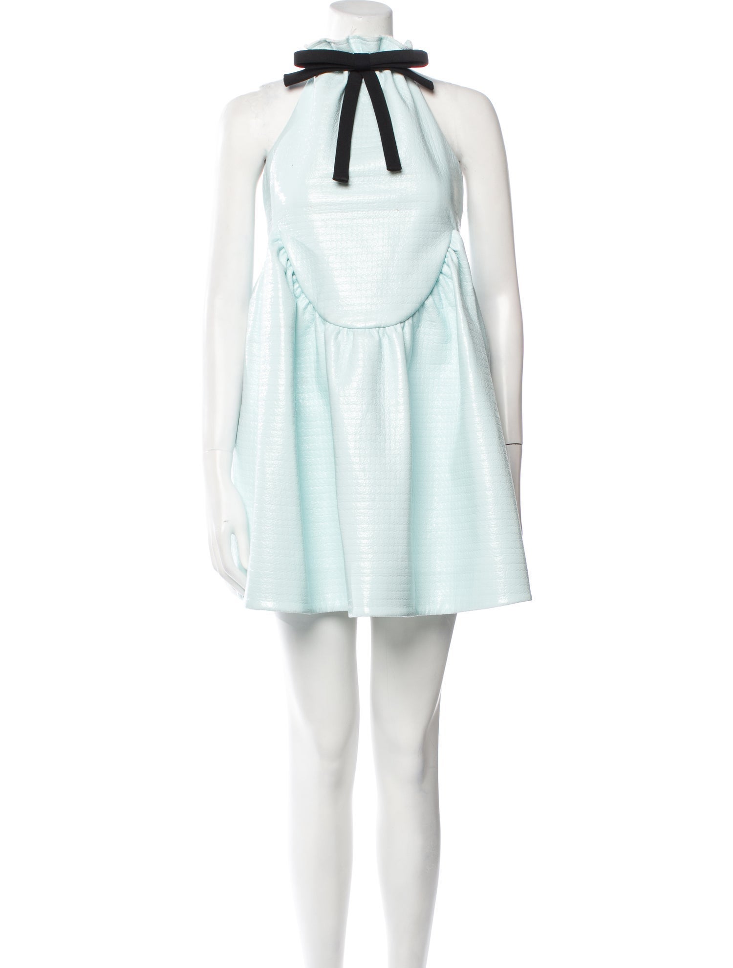 Shushu/tong Halterneck Mini Dress