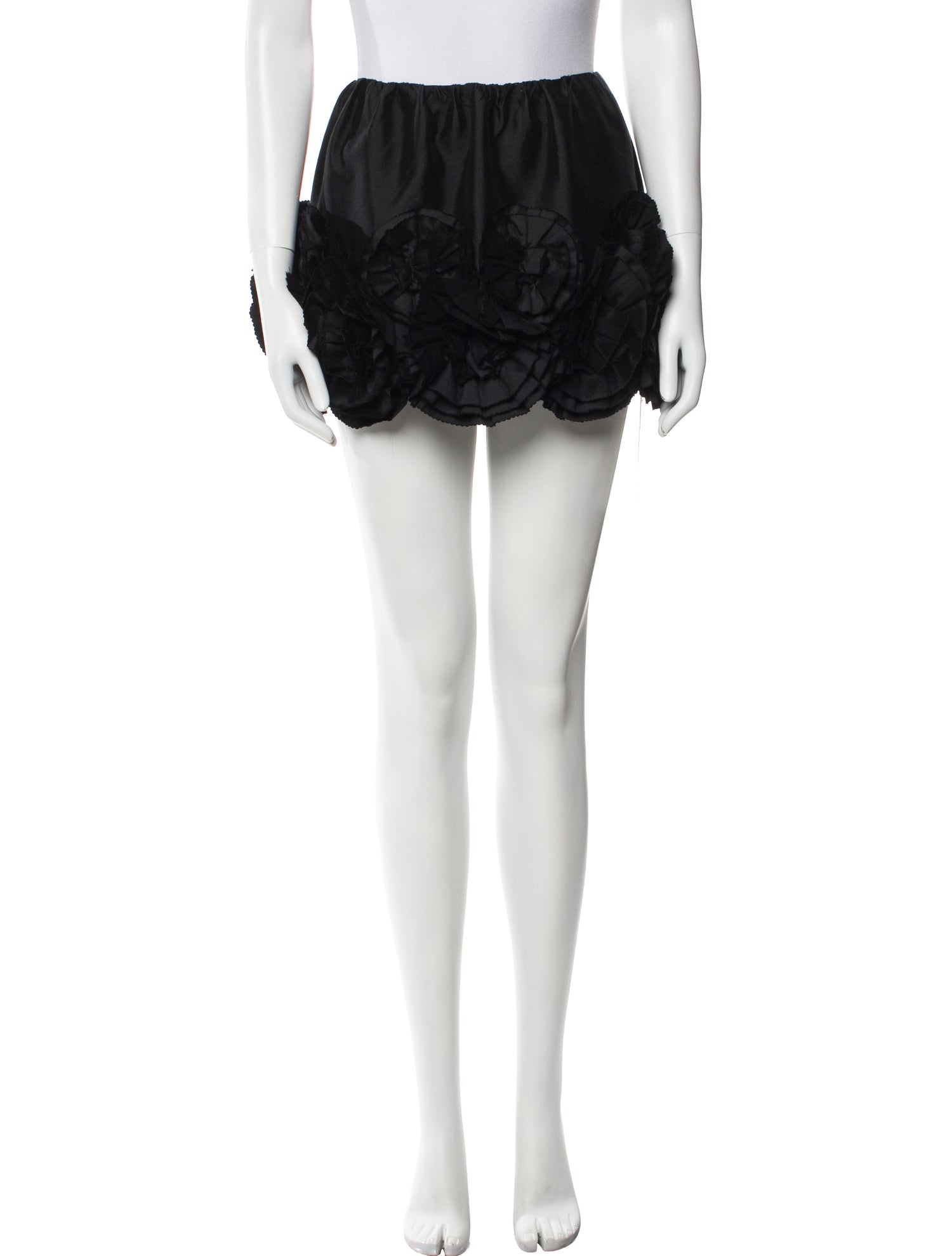 Shushu/tong Virgin Wool Mini Skirt