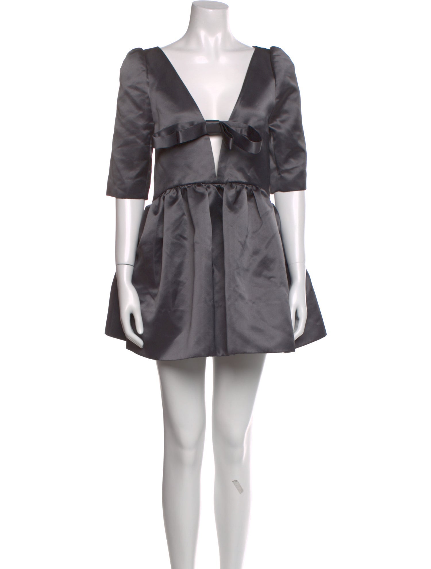 Shushu/tong V-Neck Mini Dress