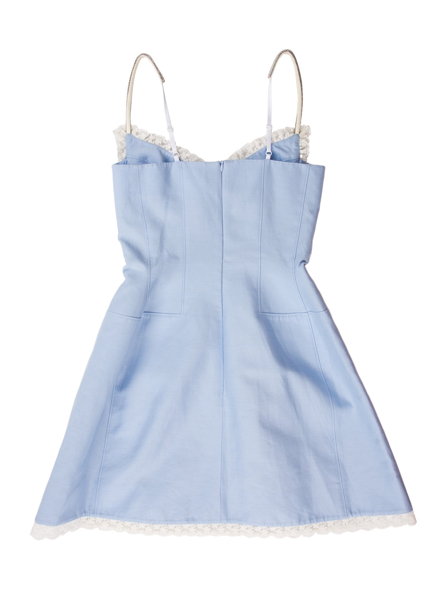 Shushu/tong Square Neckline Mini Dress