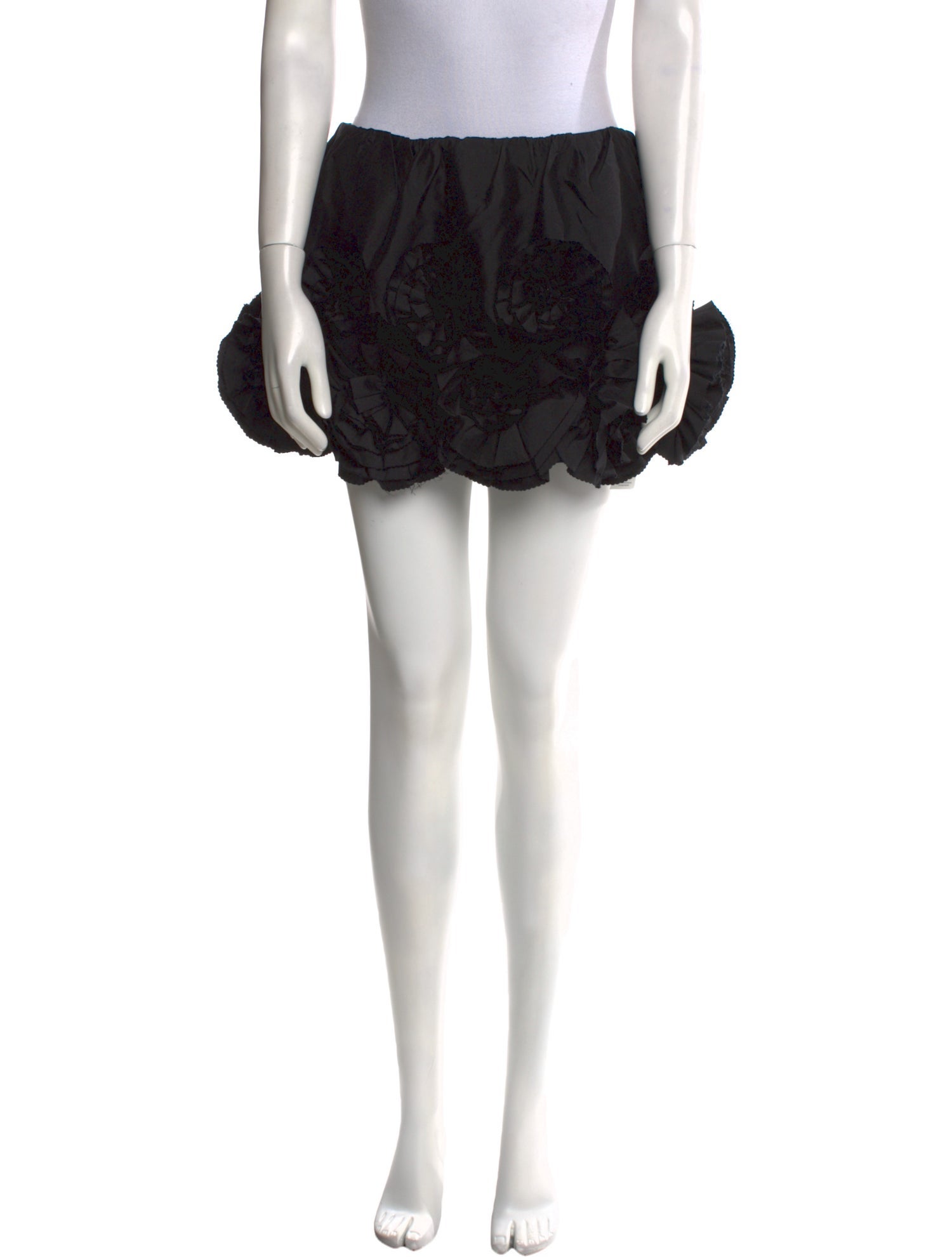 スカート SHUSHU TONG Women Mini Skirts FSDESK06 BDD749 KK100 Beige SHUSHU/TONG Bow Knots Short Skirt | Shopbop
