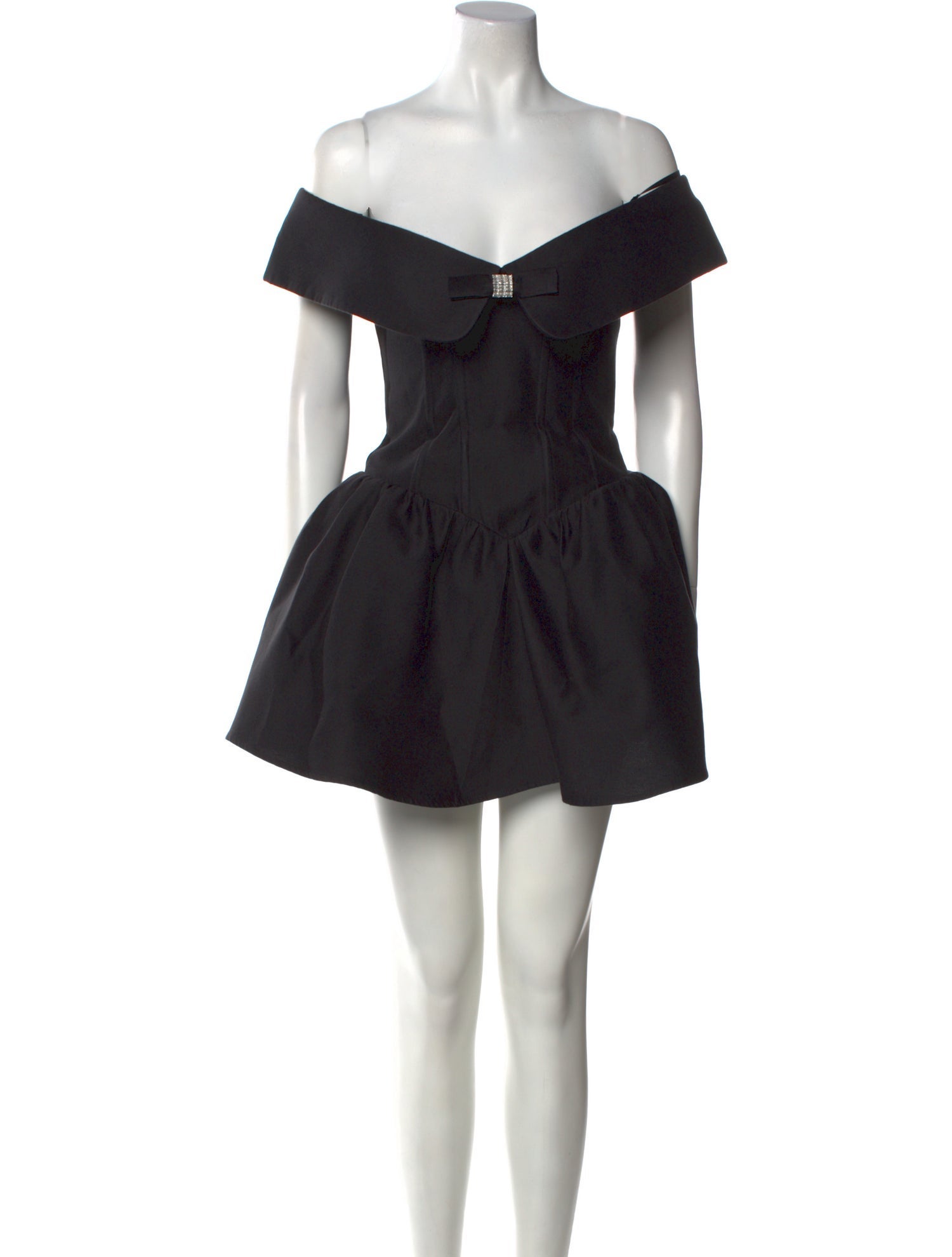 Shushu/tong Off-The-Shoulder Mini Dress