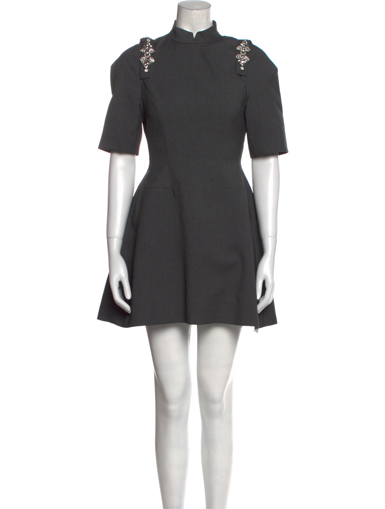 Shushu/tong Wool Mini Dress