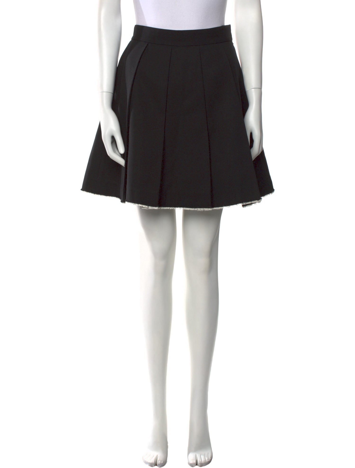 Shushu/tong Wool Mini Skirt