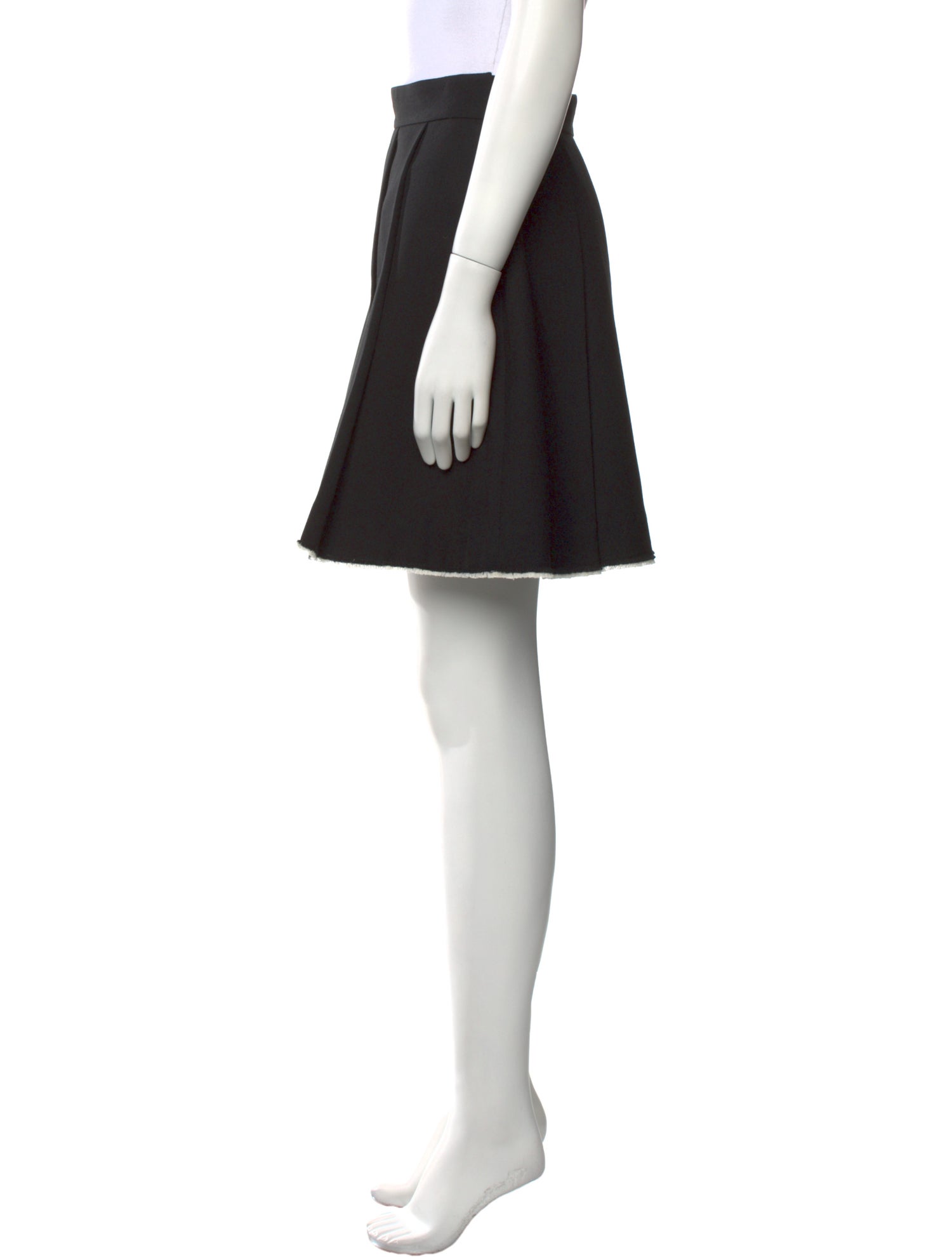 Shushu/tong Wool Mini Skirt