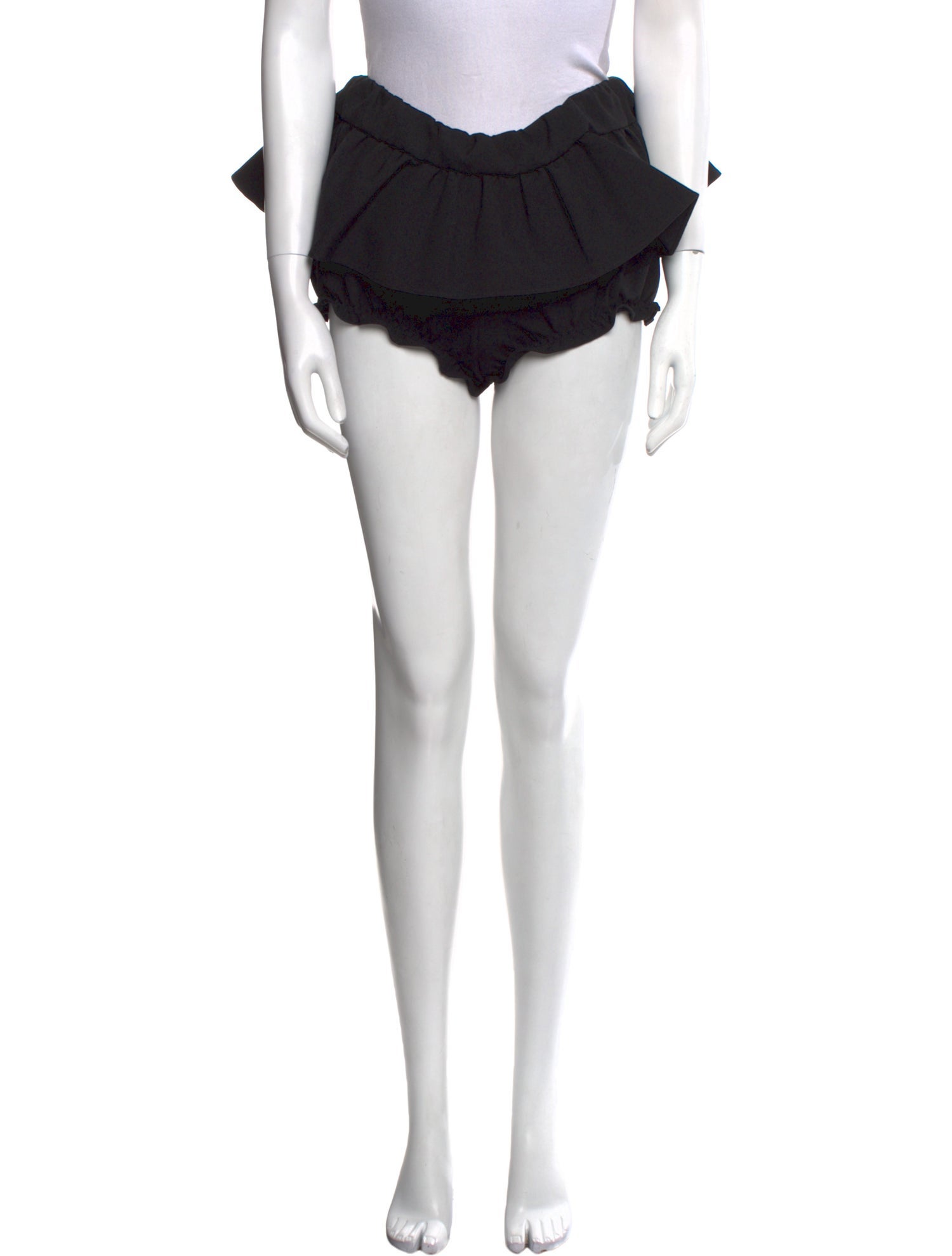 Shushu/tong Virgin Wool Mini Shorts