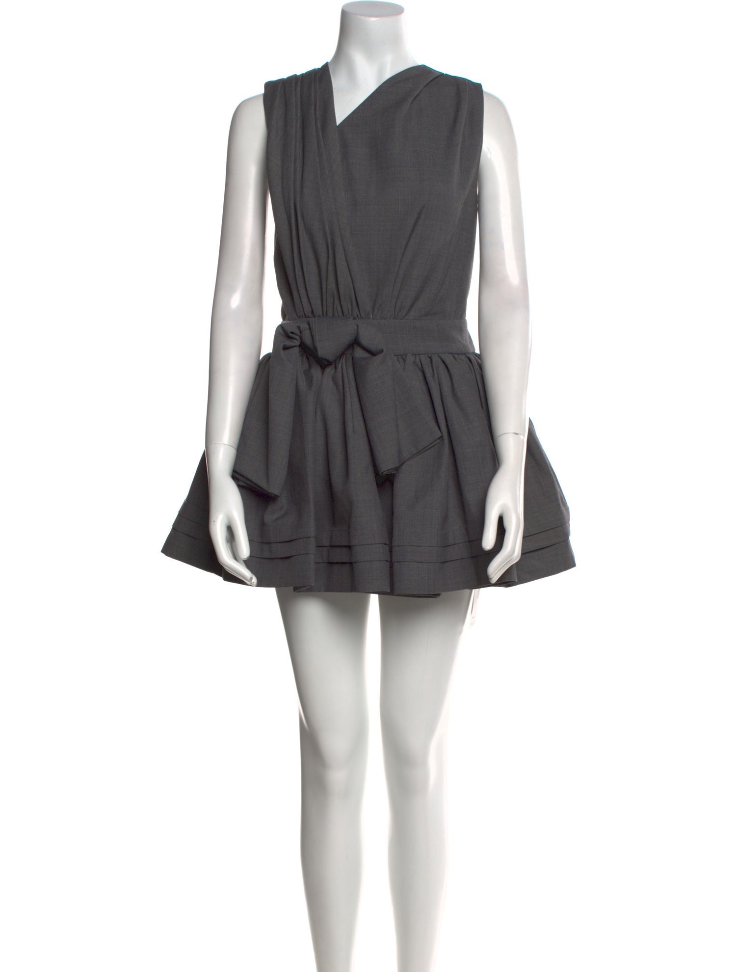 Shushu/tong Asymmetrical Mini Dress