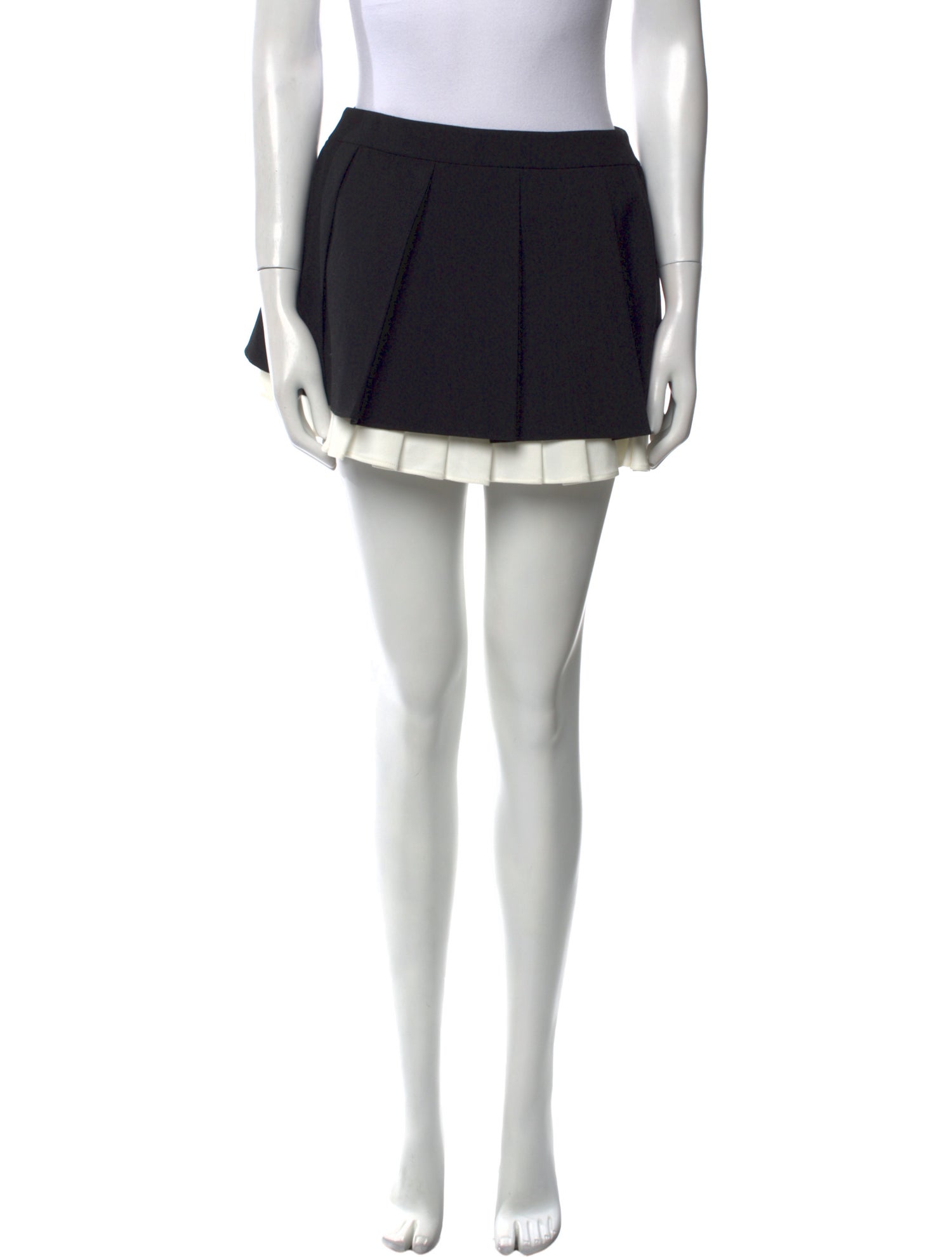 Shushu/tong Virgin Wool Mini Skirt