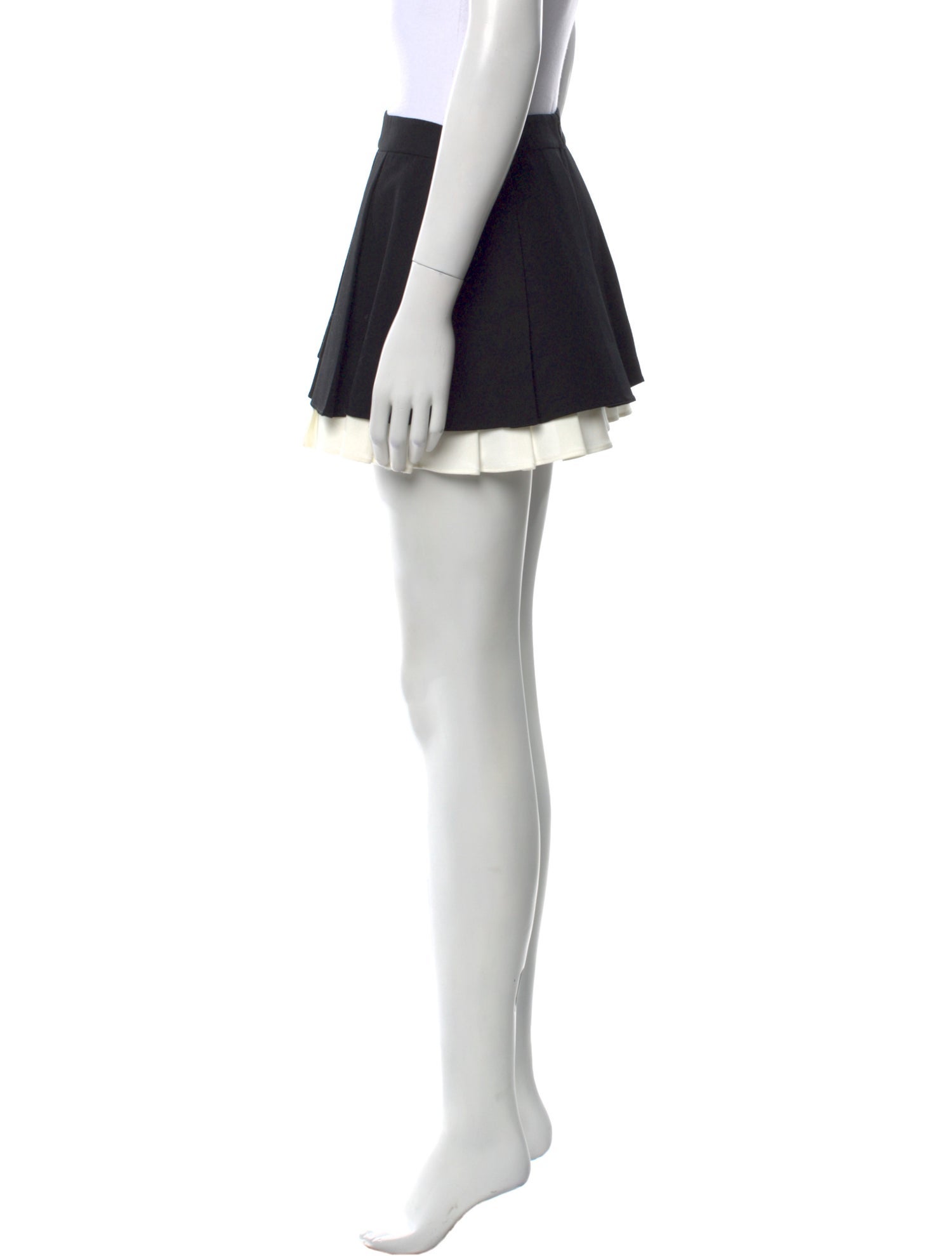 Shushu/tong Virgin Wool Mini Skirt