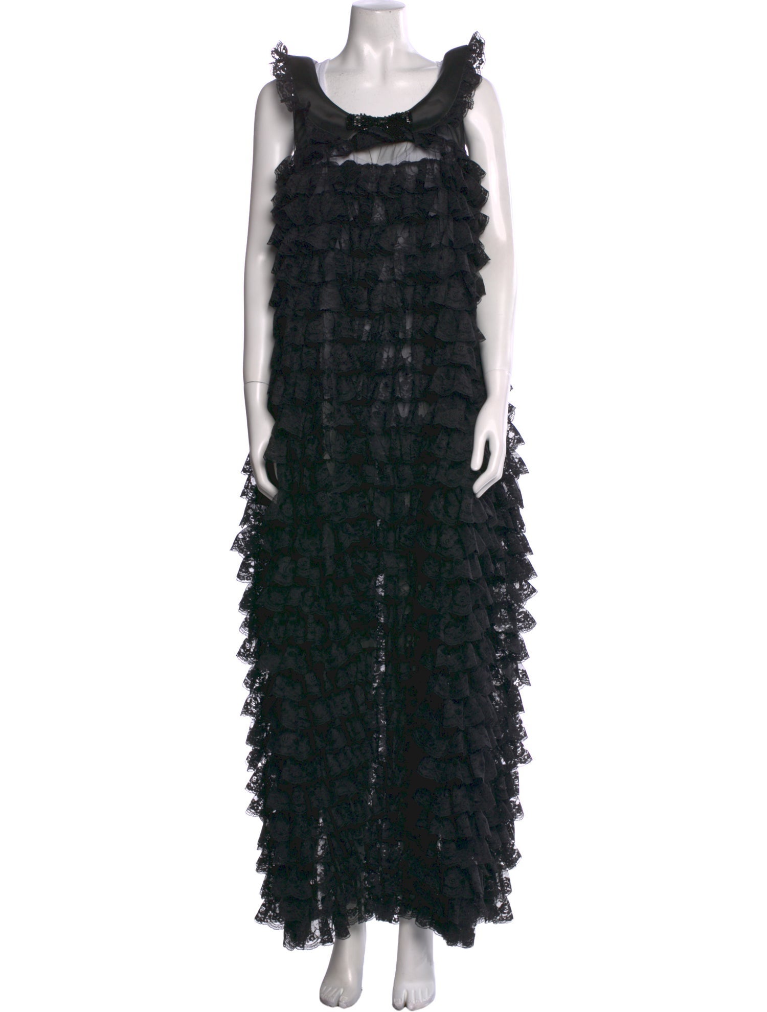 Shushu/tong Lace Long Dress