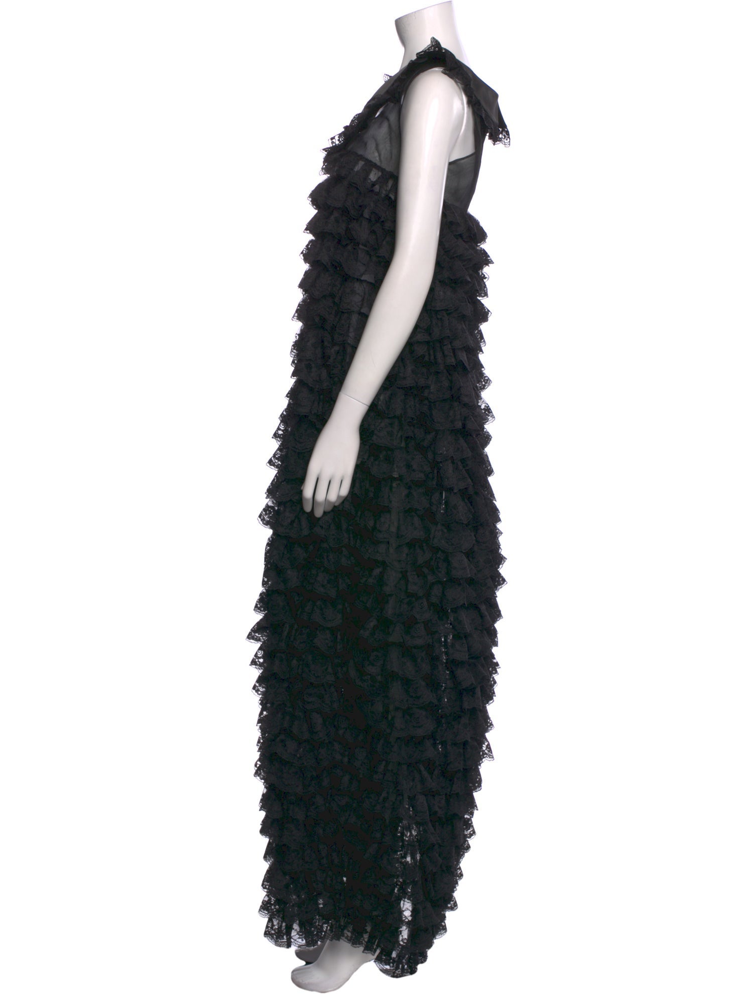 Shushu/tong Lace Long Dress