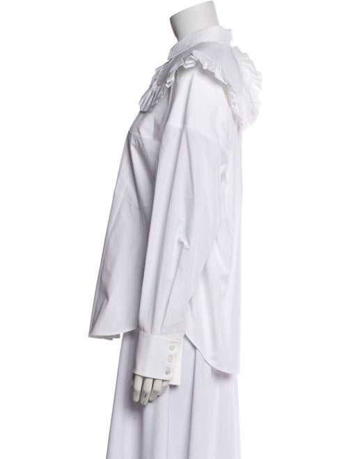 Shushu/tong Long Sleeve Button-Up Top