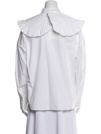 Shushu/tong Long Sleeve Button-Up Top