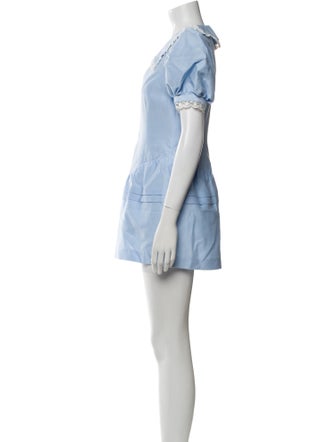 Shushu/tong V-Neck Mini Dress