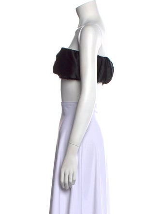 Shushu/tong Strapless Crop Top