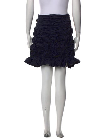 Shushu/tong Sequin Embellishments Mini Skirt